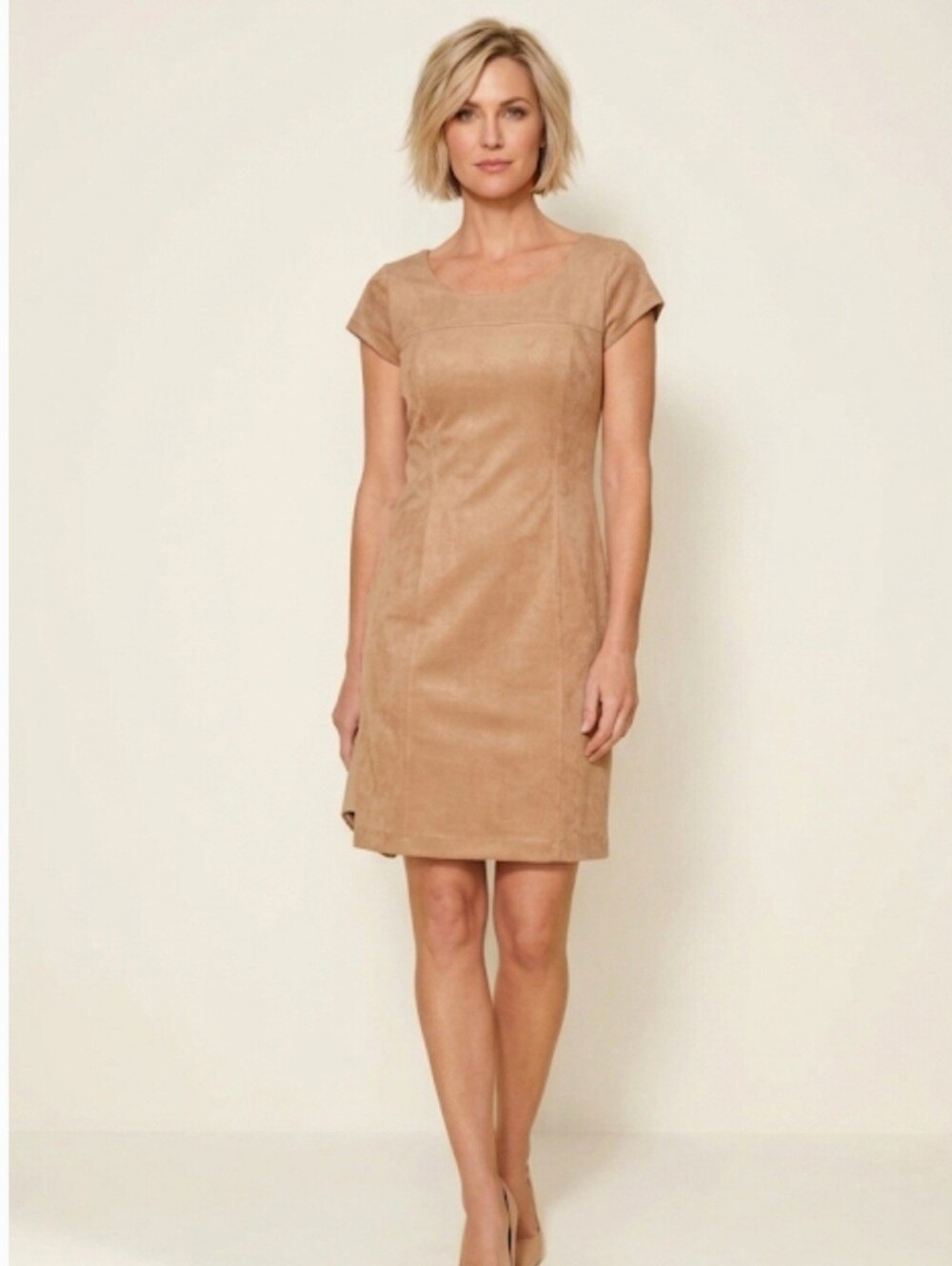Nanette Lepore tan dress 10 NEW